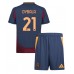 Maillot de foot AS Roma Paulo Dybala #21 Troisième vêtements enfant 2024-25 Manches Courtes (+ pantalon court)